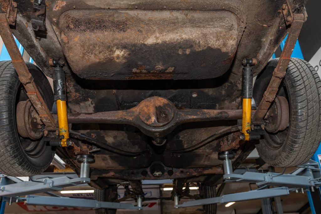 Moggy Rear axle